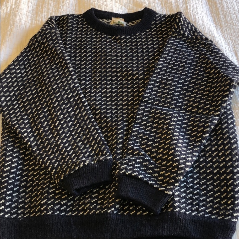 Vintage LL Bean Norwegian sweater